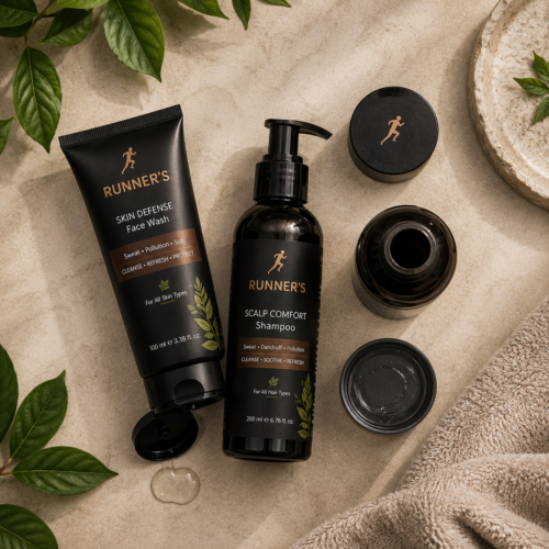 Skincare & Haircare Product – E-commerce Listing Skincare & Haircare Essentials | Sweat & Sun Care